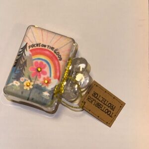 Natural Life Toothbrush Cover - Focus On The Good - #1008